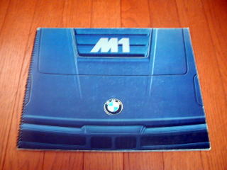 BMW M1スケッチブック型のカタログ