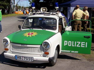 Trabant Polizeiversion Date:am 4.Spetember 2005/Author:Bjorn Fritsche