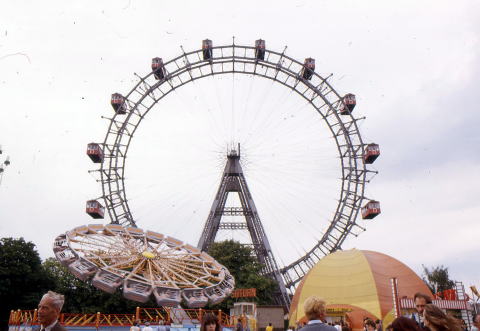 Wiener Riesenrad プラター遊園地の観覧車